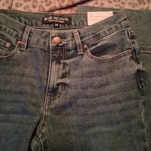 Blue Revival High Rise Women's Jeans